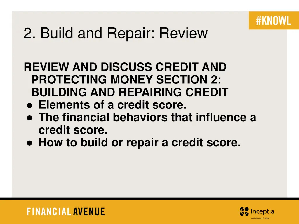 2 build and repair review