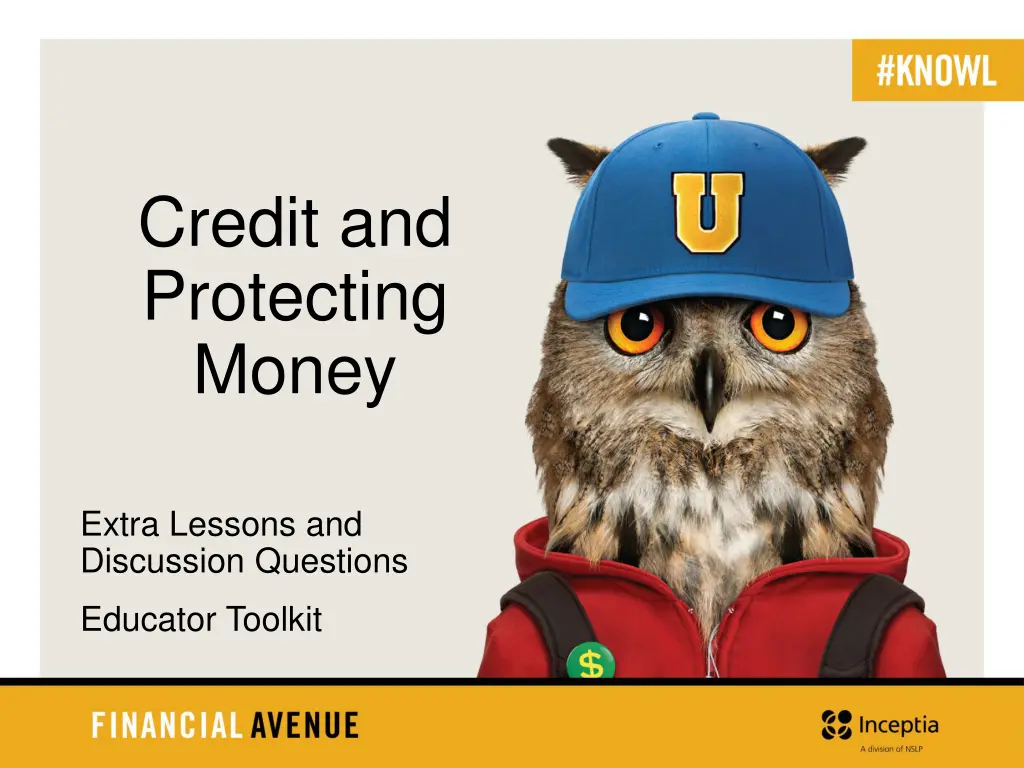 credit and protecting money