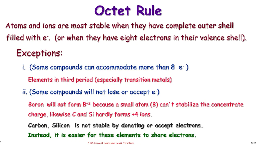 octet rule
