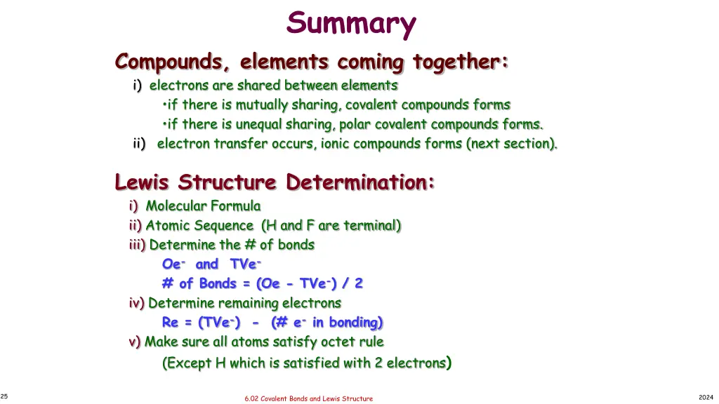 summary