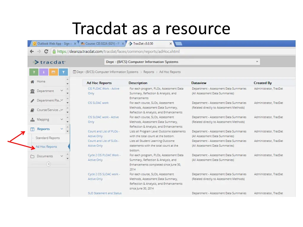 tracdat as a resource