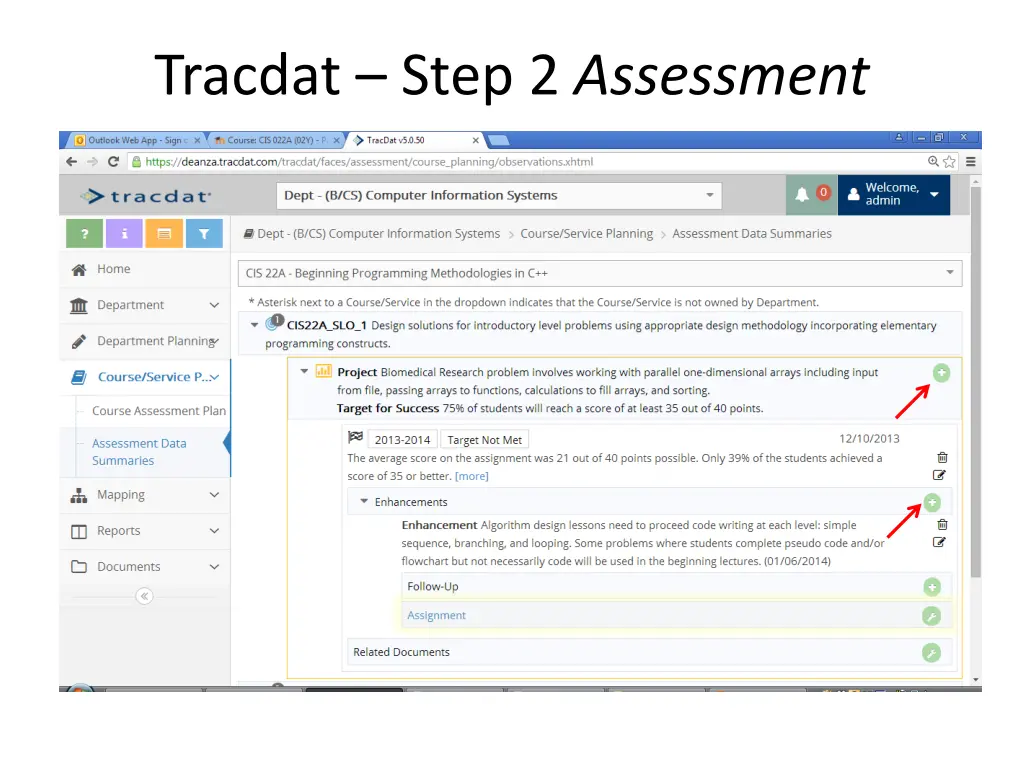 tracdat step 2 assessment