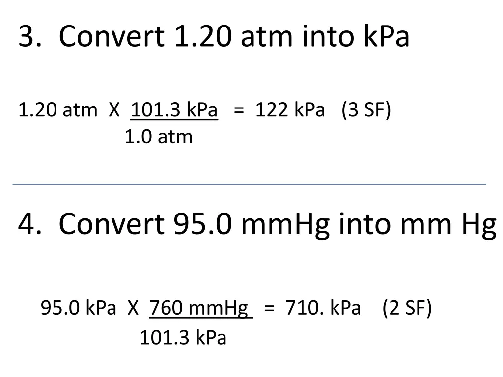 3 convert 1 20 atm into kpa 1