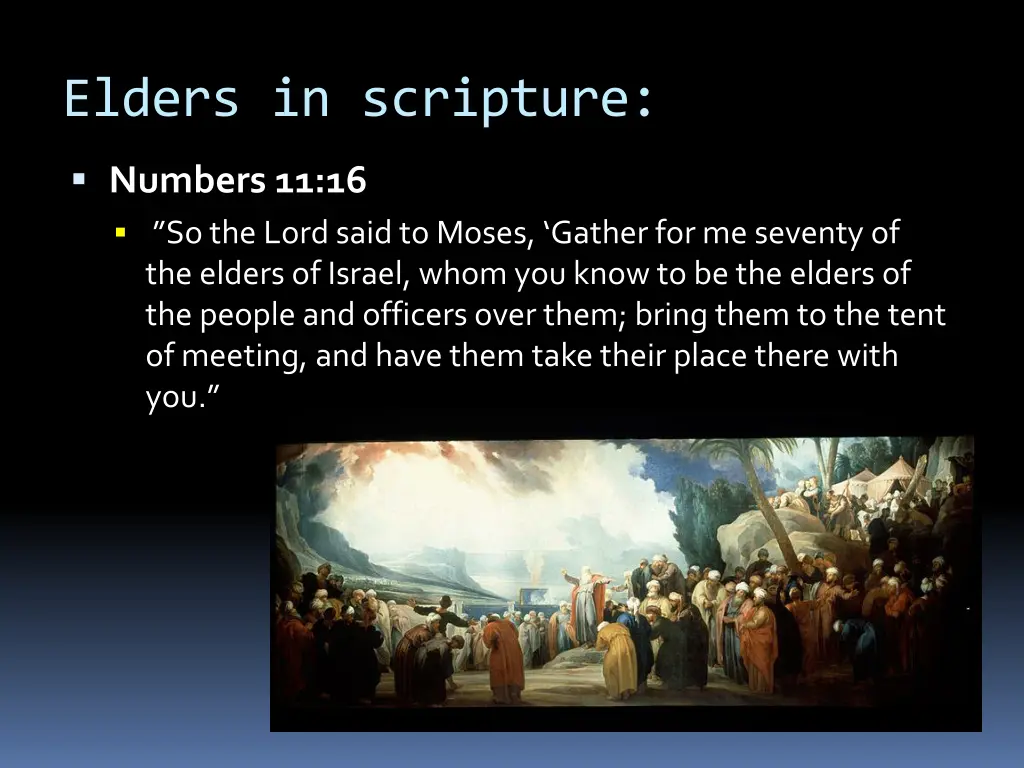 elders in scripture 1
