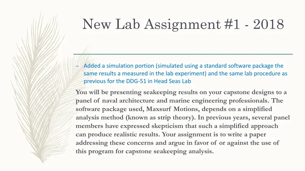 new lab assignment 1 2018