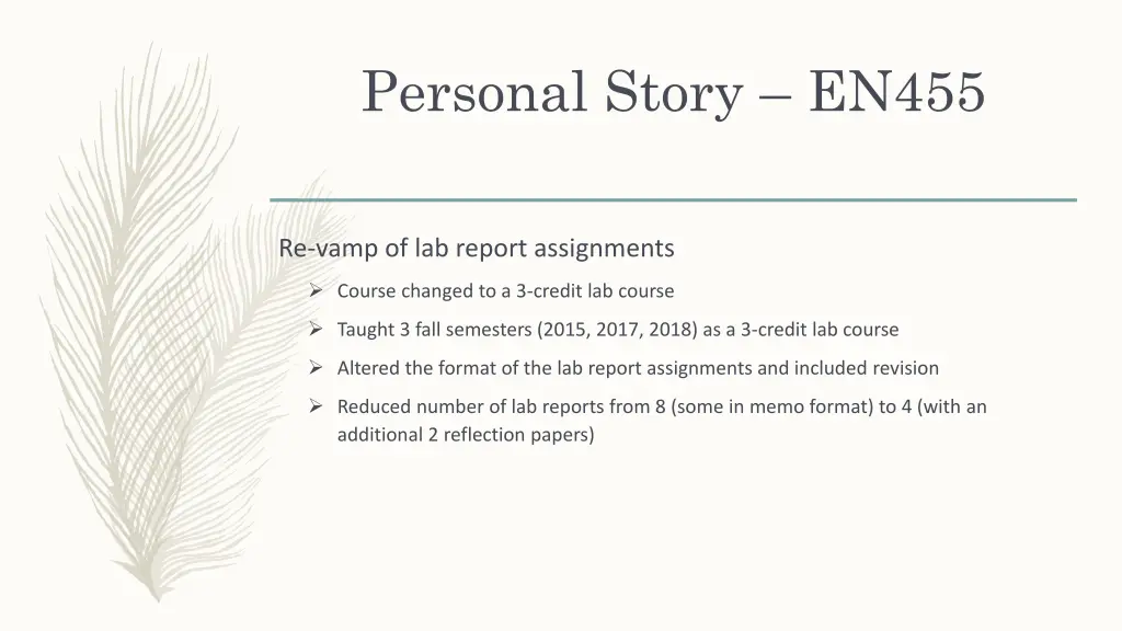 personal story en455 1