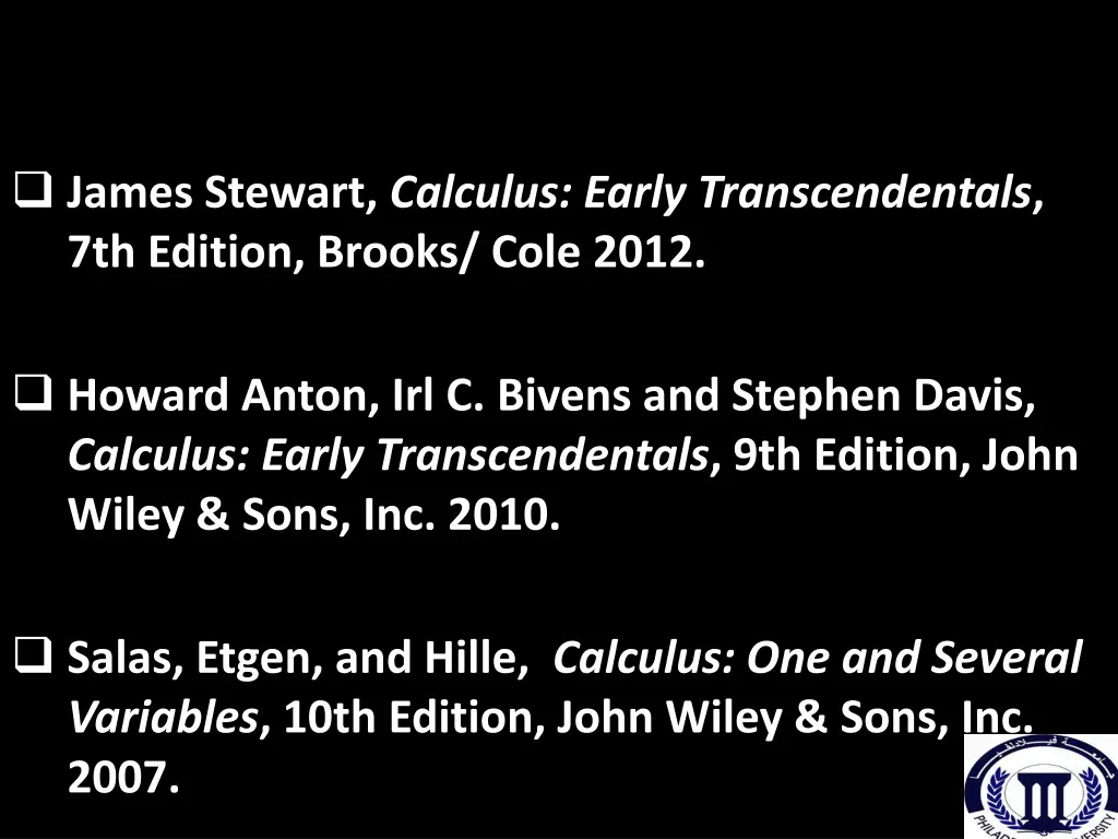 james stewart calculus early transcendentals
