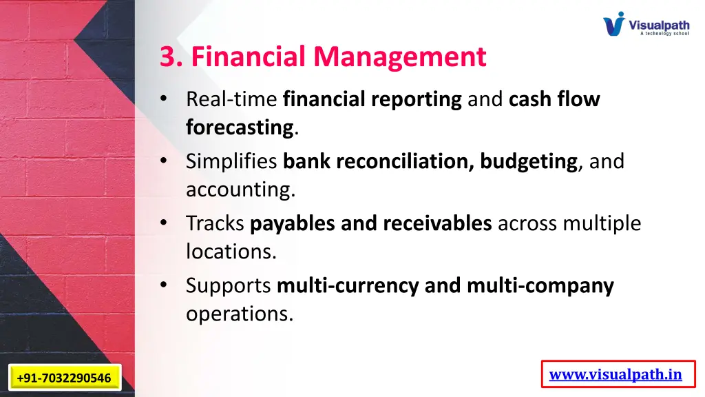 3 financial management real time financial