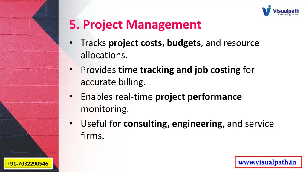 5 project management tracks project costs budgets