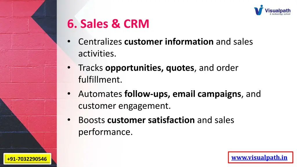 6 sales crm centralizes customer information