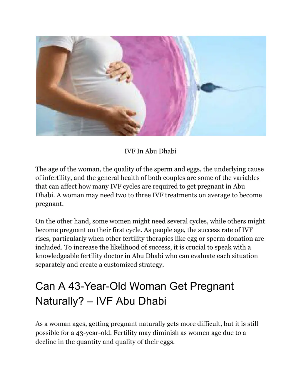 ivf in abu dhabi