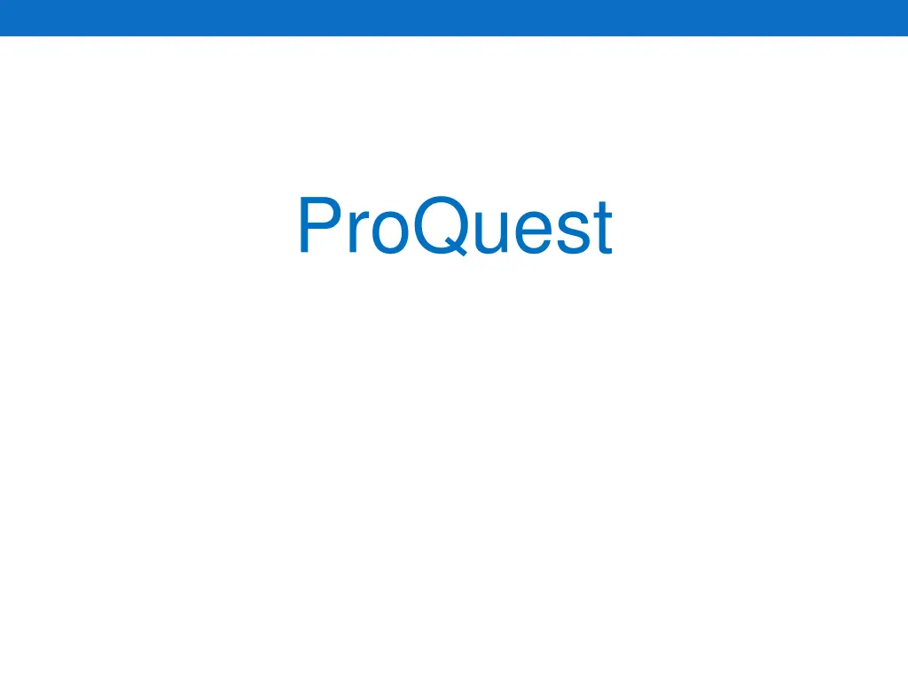 proquest