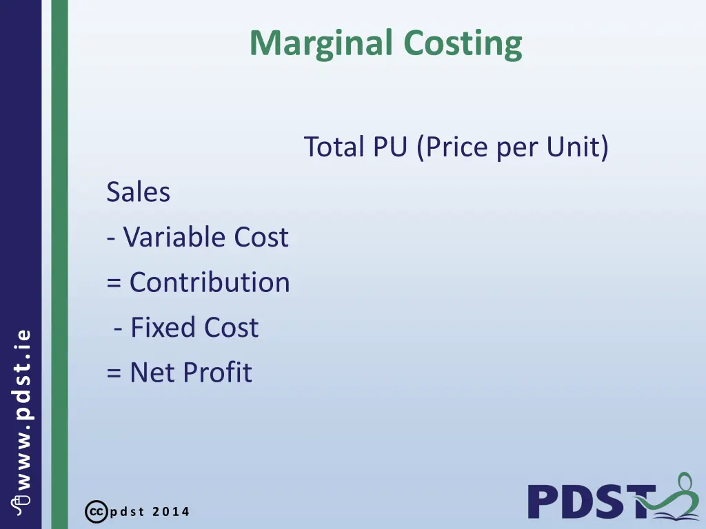 marginal costing 1