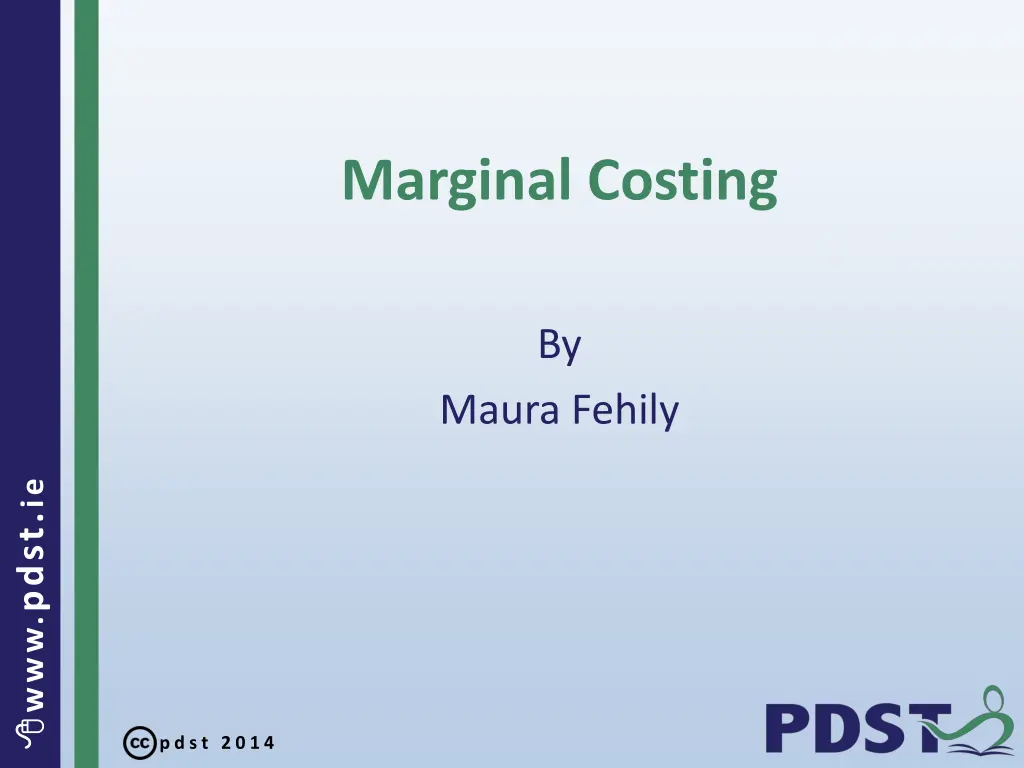 marginal costing
