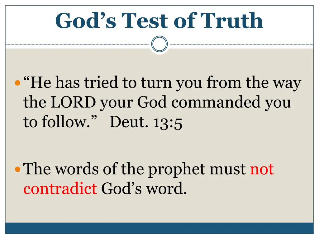 god s test of truth 2