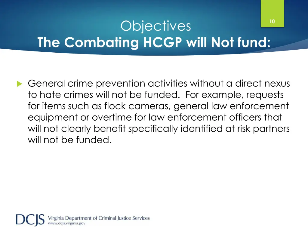 objectives 1