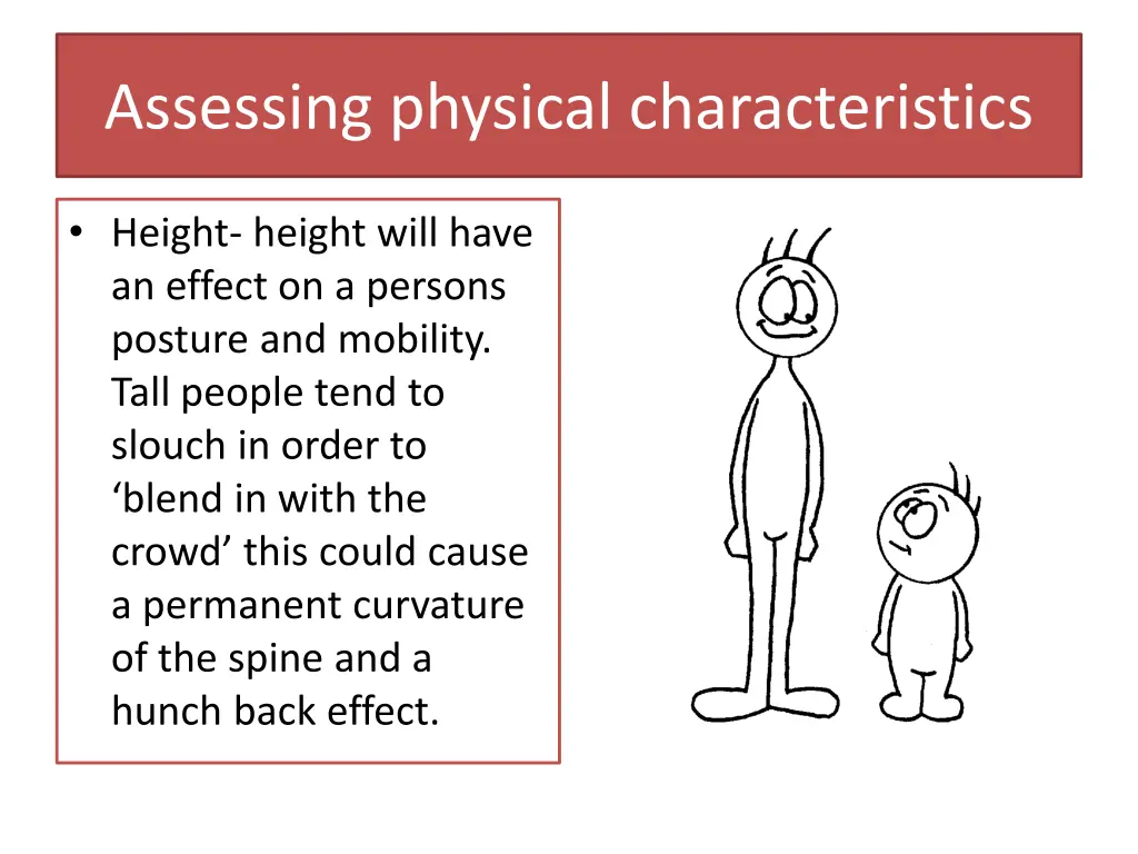 assessing physical characteristics 1