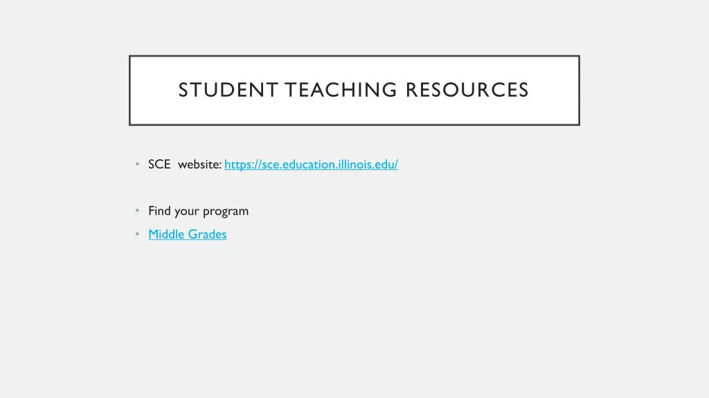 student teaching resources