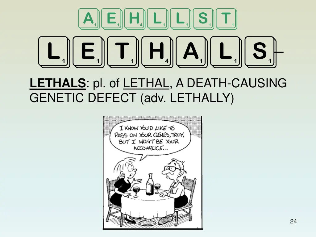 aehllst lethals
