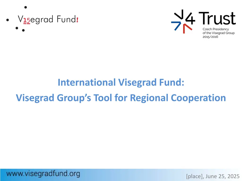international visegrad fund visegrad group s tool