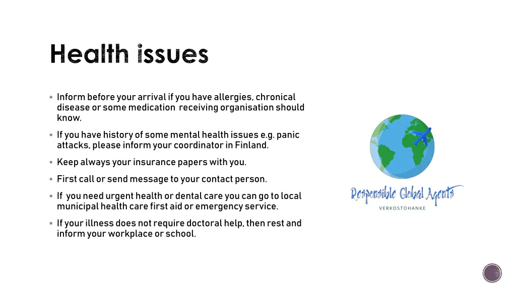 health issues