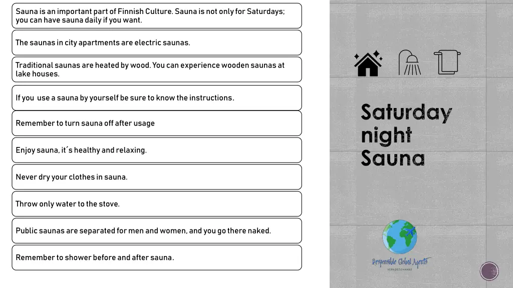 sauna is an important part of finnish culture