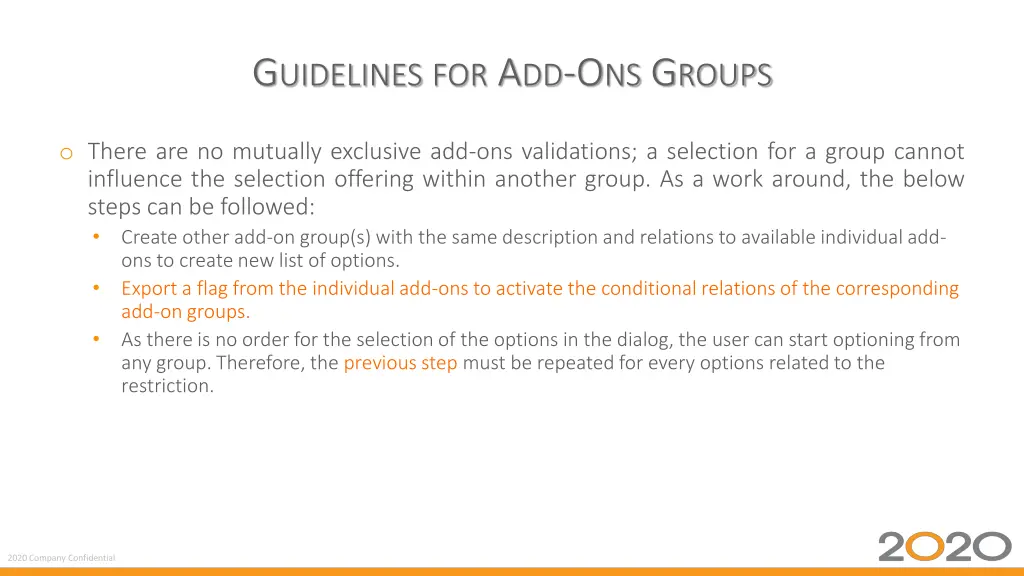 g uidelines for a dd o ns g roups 1