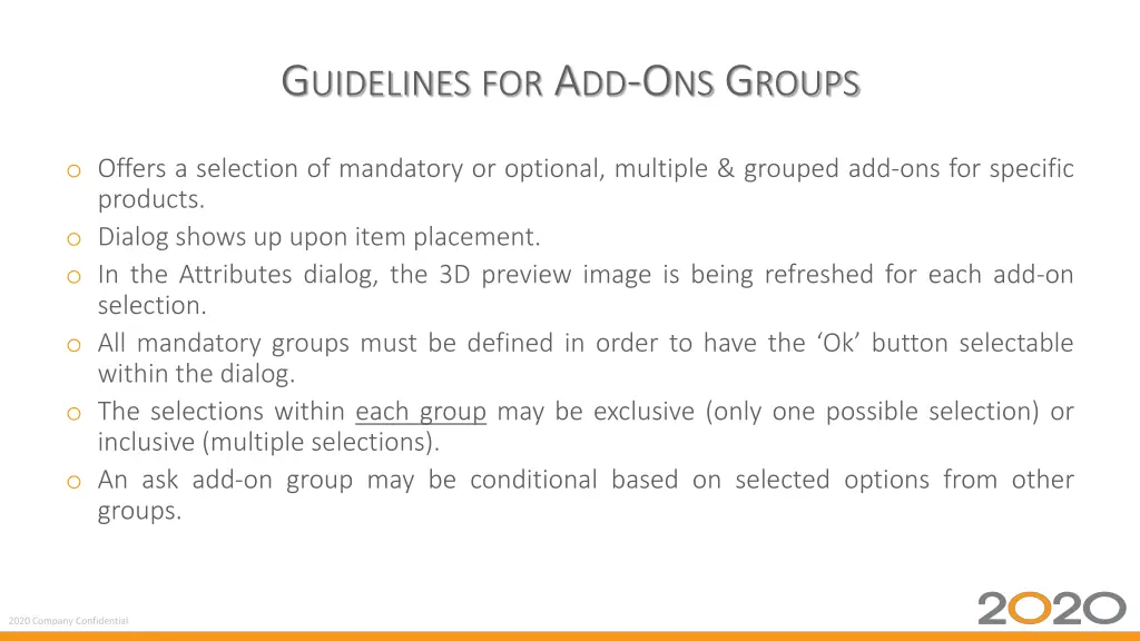 g uidelines for a dd o ns g roups