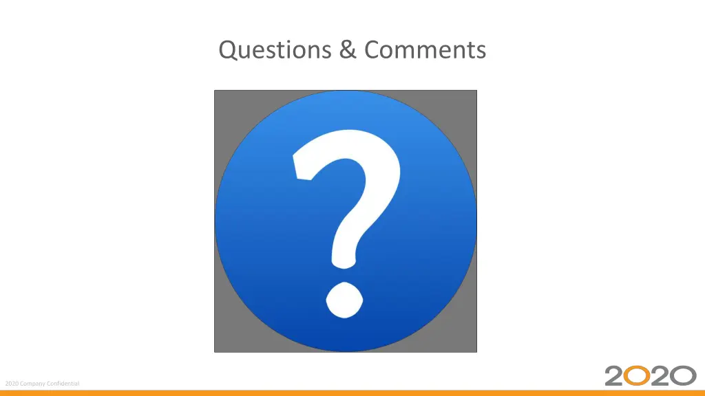 questions comments