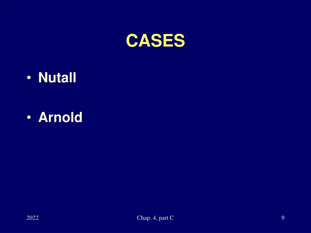 cases