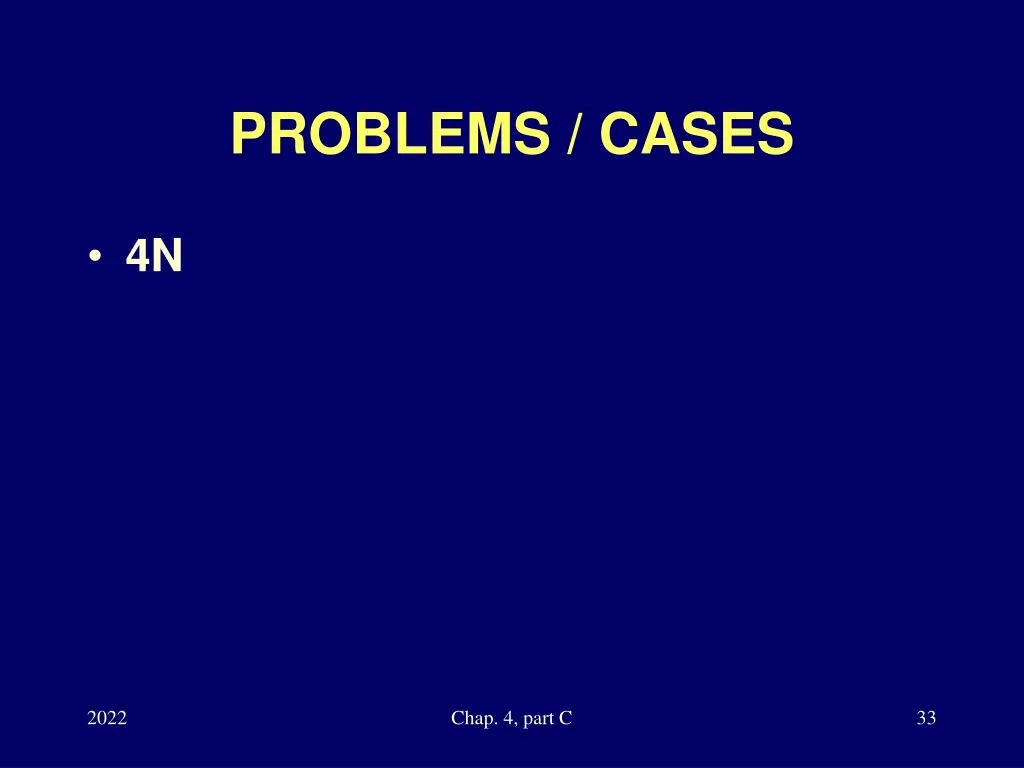 problems cases 1