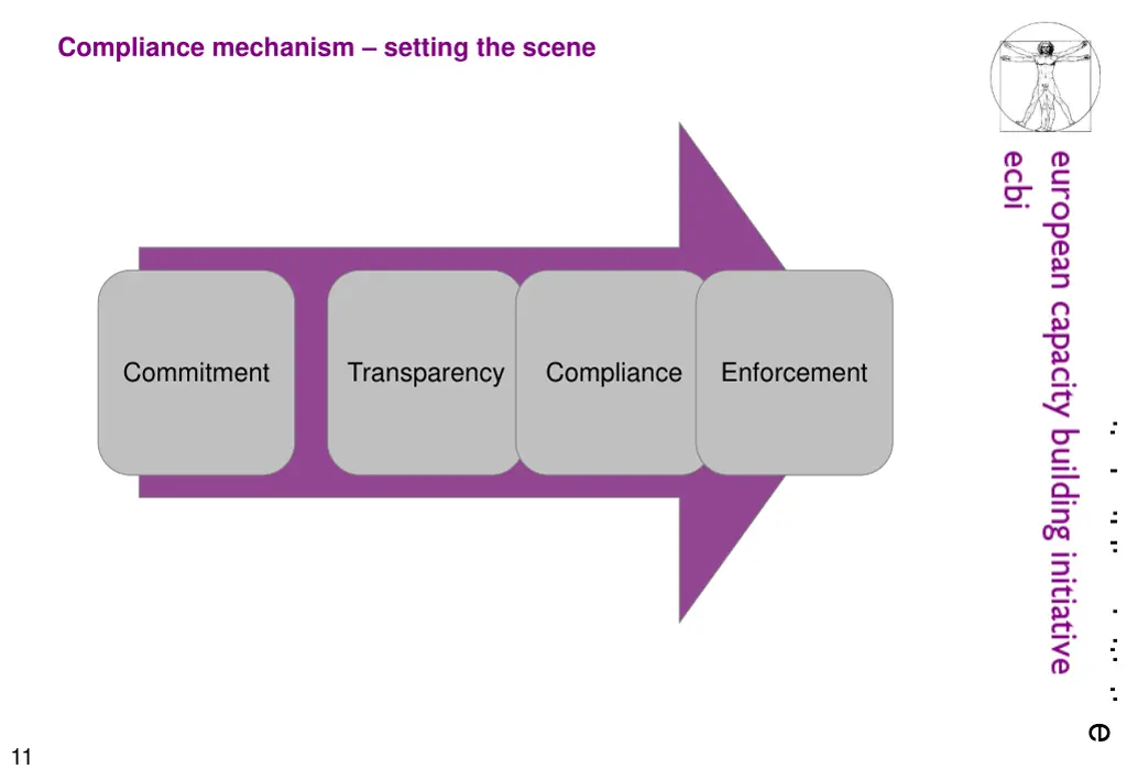 compliance mechanism setting the scene
