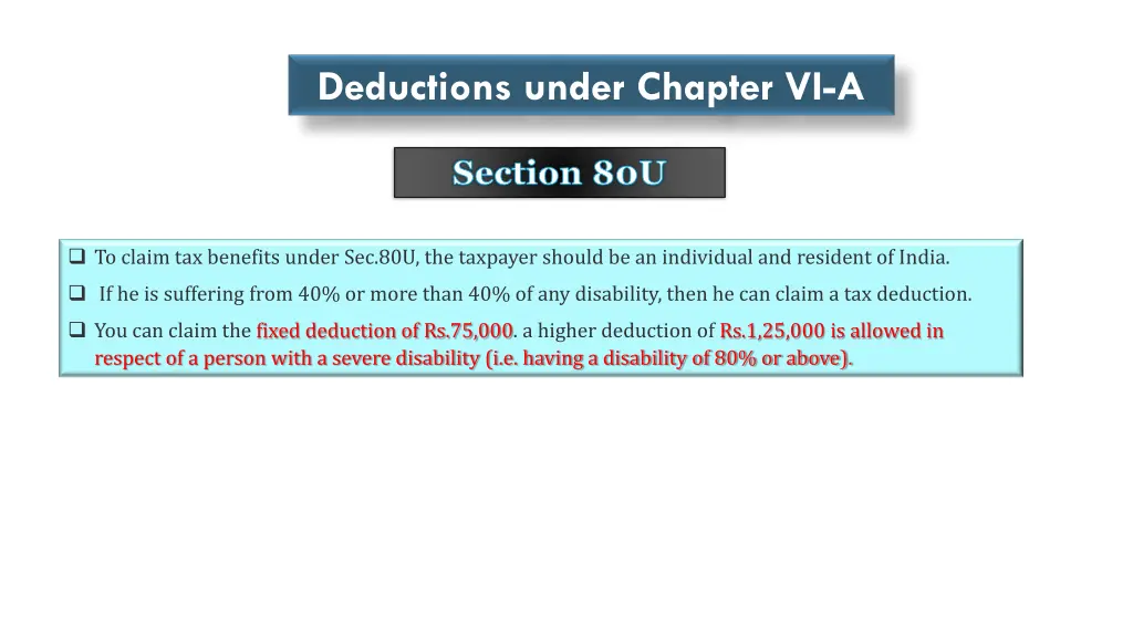 deductions under chapter vi a 11