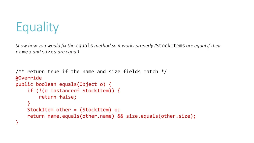 equality 5