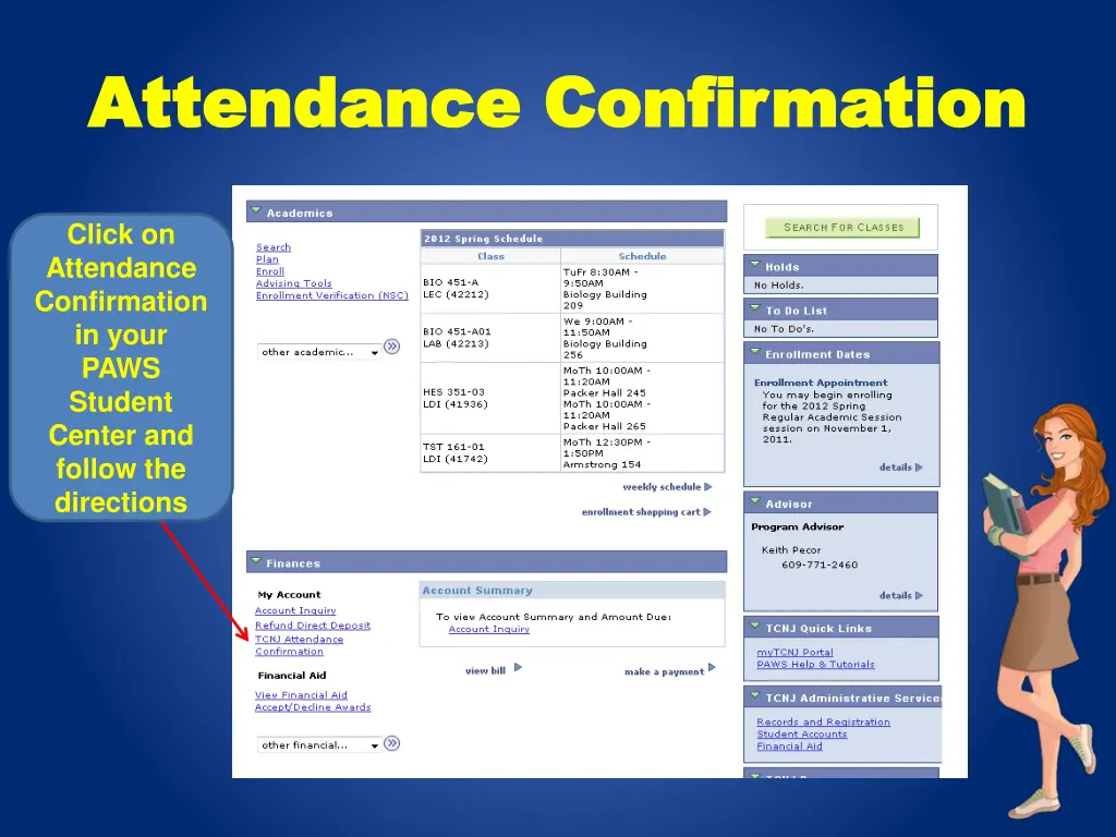 attendance confirmation attendance confirmation
