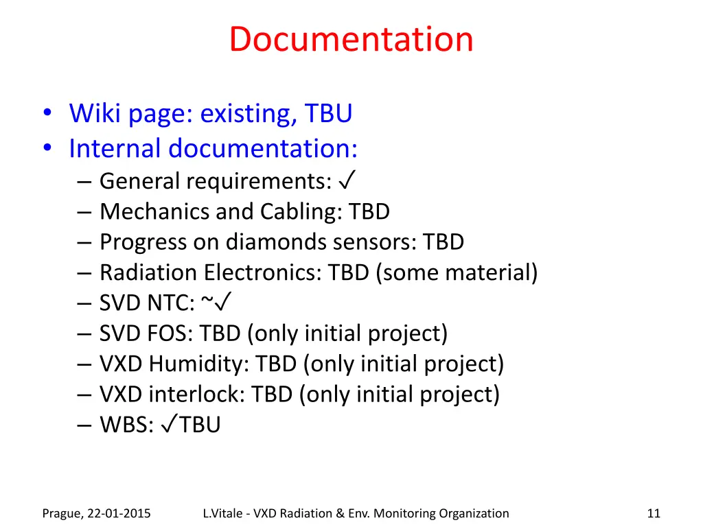 documentation