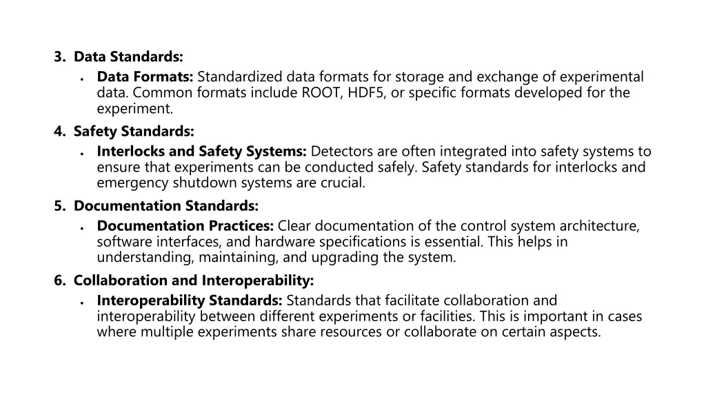 3 data standards data formats standardized data