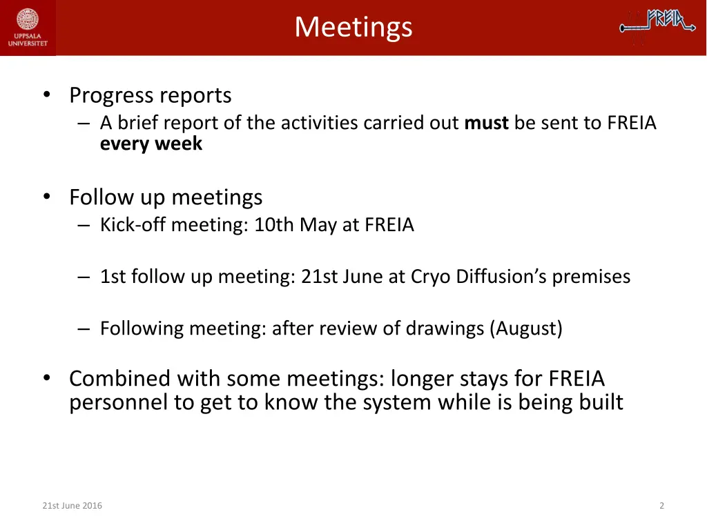 meetings