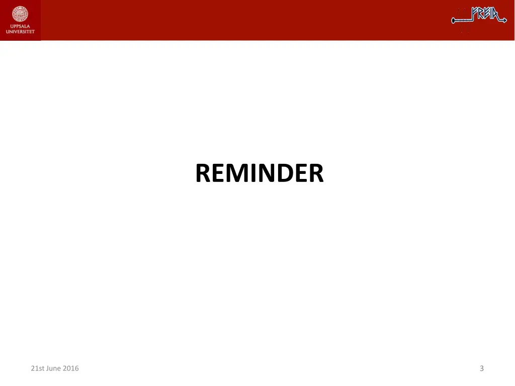 reminder