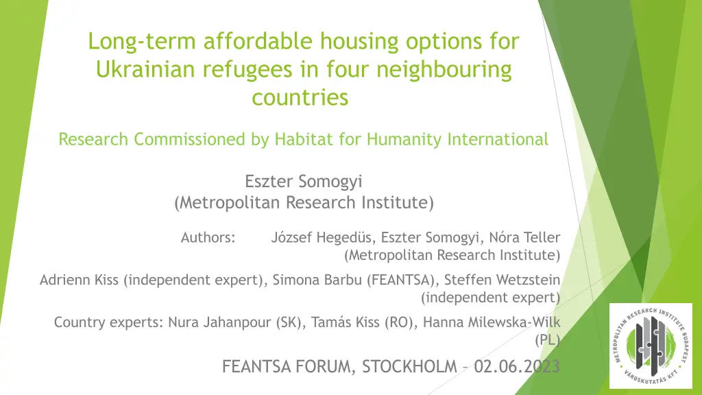 long term affordable housing options