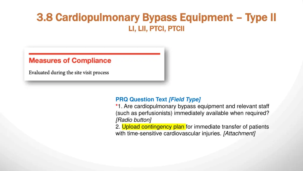 3 8 cardiopulmonary bypass equipment