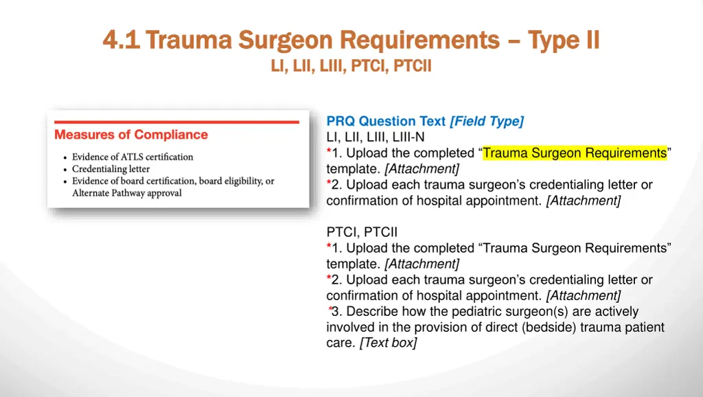 4 1 trauma surgeon requirements 4 1 trauma
