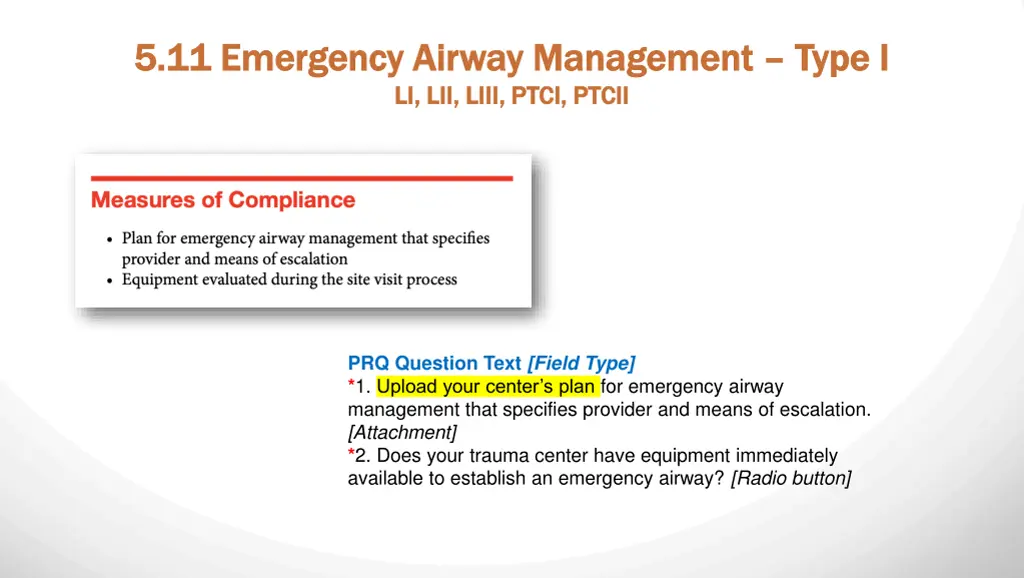 5 11 emergency airway management 5 11 emergency