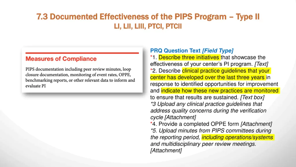 7 3 documented effectiveness of the pips program