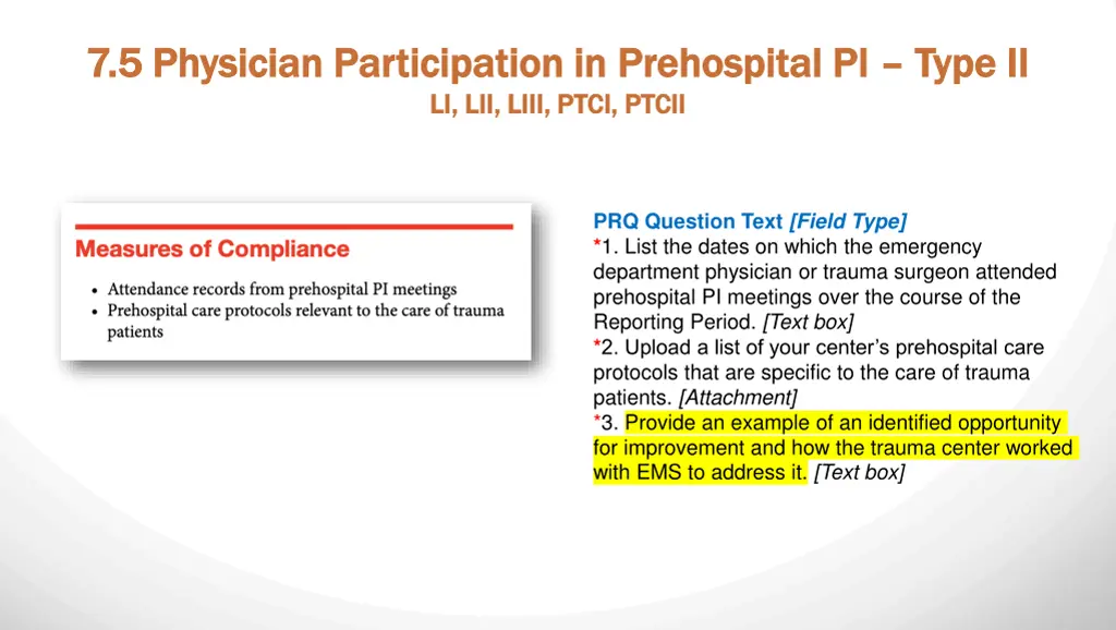 7 5 physician participation in prehospital