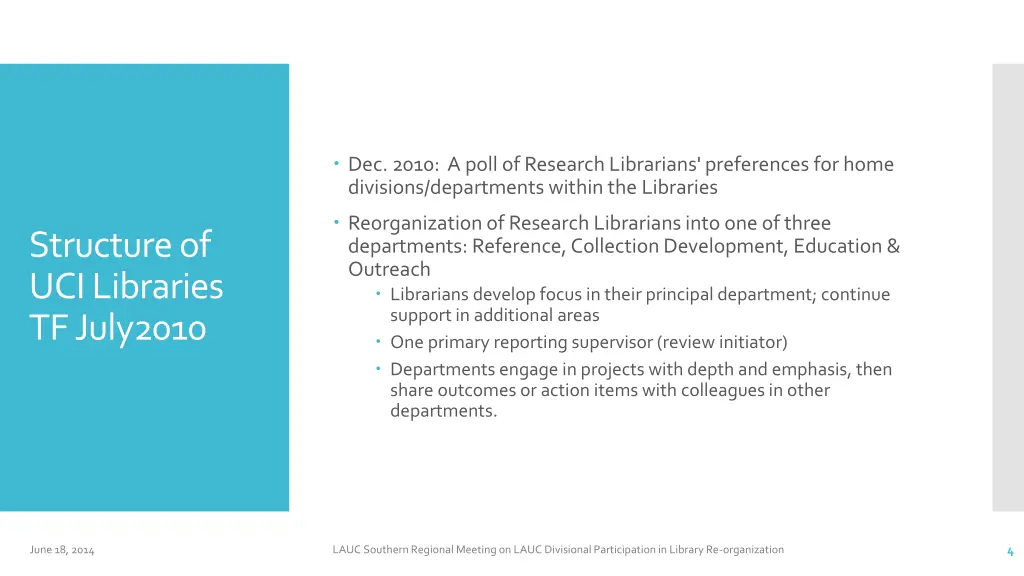 dec 2010 a poll of research librarians