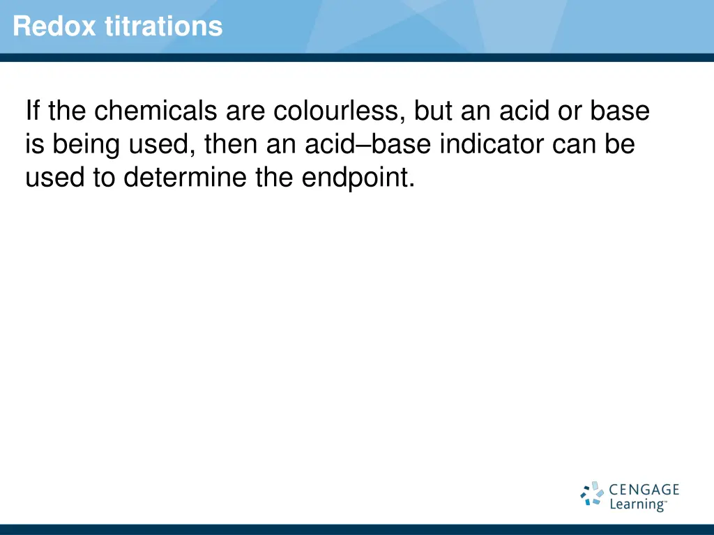 redox titrations 1