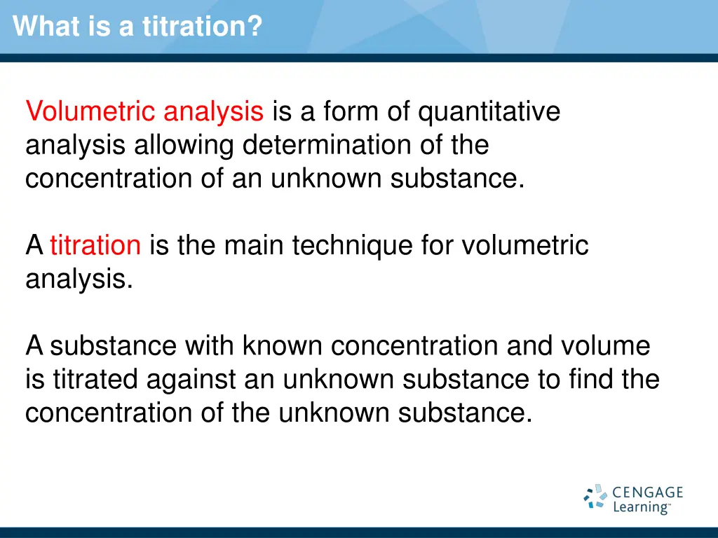 what is a titration