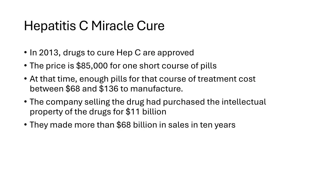 hepatitis c miracle cure