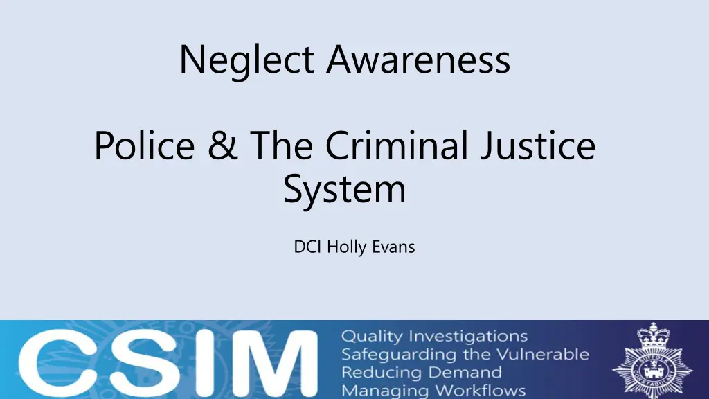 neglect awareness